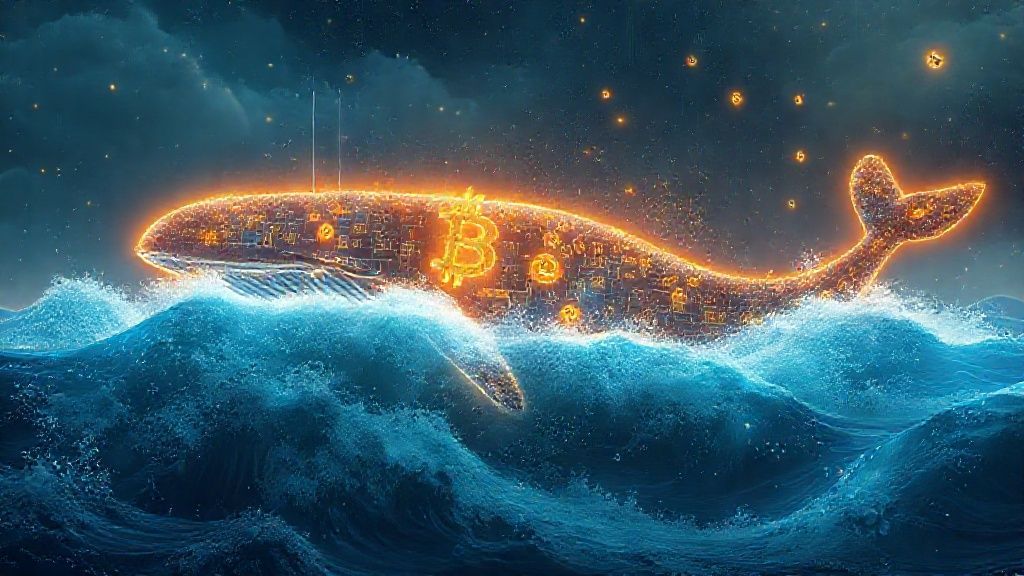 نقش نهنگ‌ها در جهت‌دهی نوسانات بازار بیت‌کوین