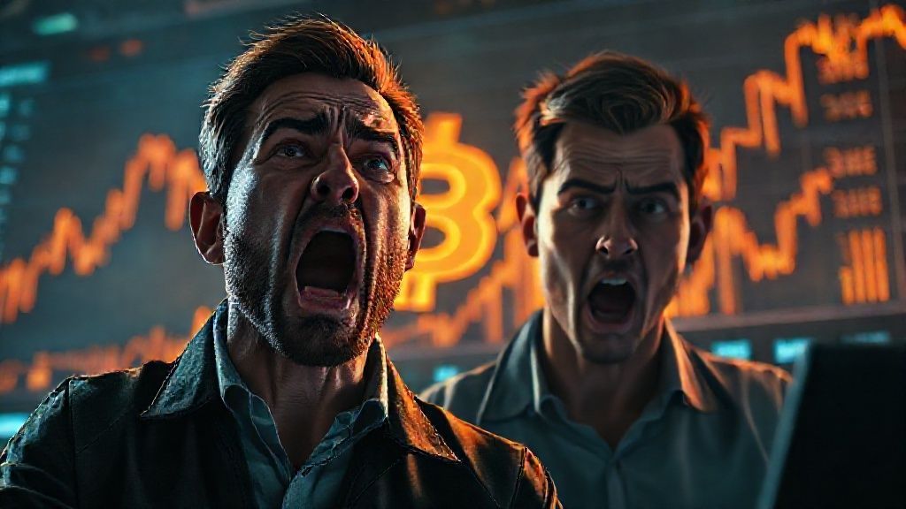 واکنش احساسی تریدرها به نوسانات قیمت بیت‌کوین