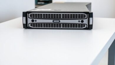 نمای نزدیک از سرور HP ProLiant DL380 Gen10