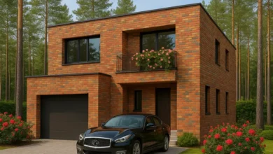 نمای آجری مدرن؛ بازگشت هوشمندانه آجر به معماری معاصر