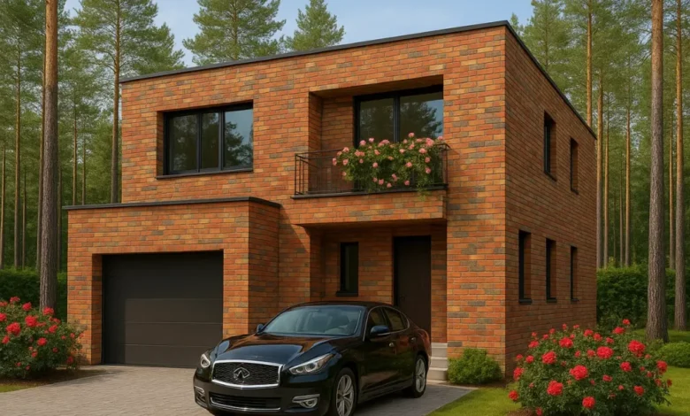 نمای آجری مدرن؛ بازگشت هوشمندانه آجر به معماری معاصر