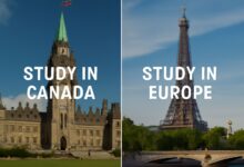شرایط پذیرش دانشگاه‌ها در کانادا و اروپا